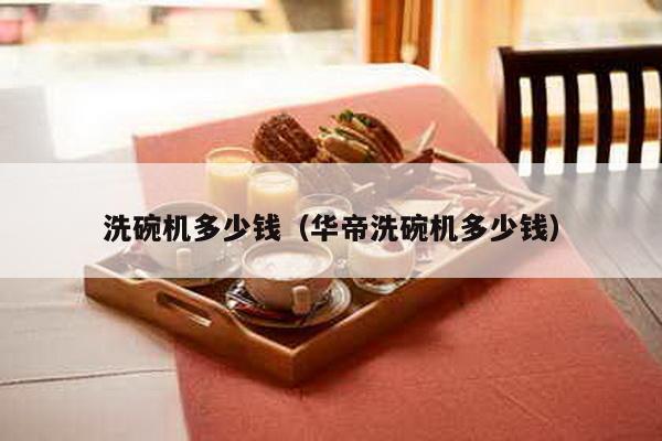 洗碗机多少钱（华帝洗碗机多少钱）
