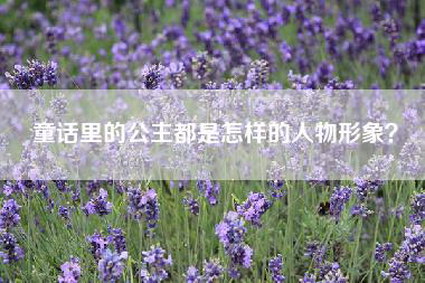 童话里的公主都是怎样的人物形象？