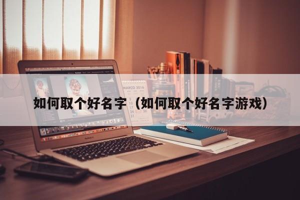 如何取个好名字（如何取个好名字游戏）